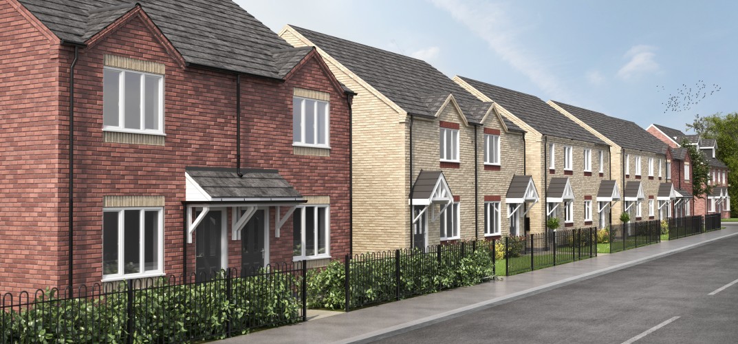Pye Green Road Street Scene